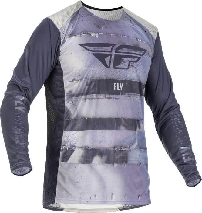 Fly Racing 2022 Adult Lite Jersey (Grey/Dark Grey, X-Large)