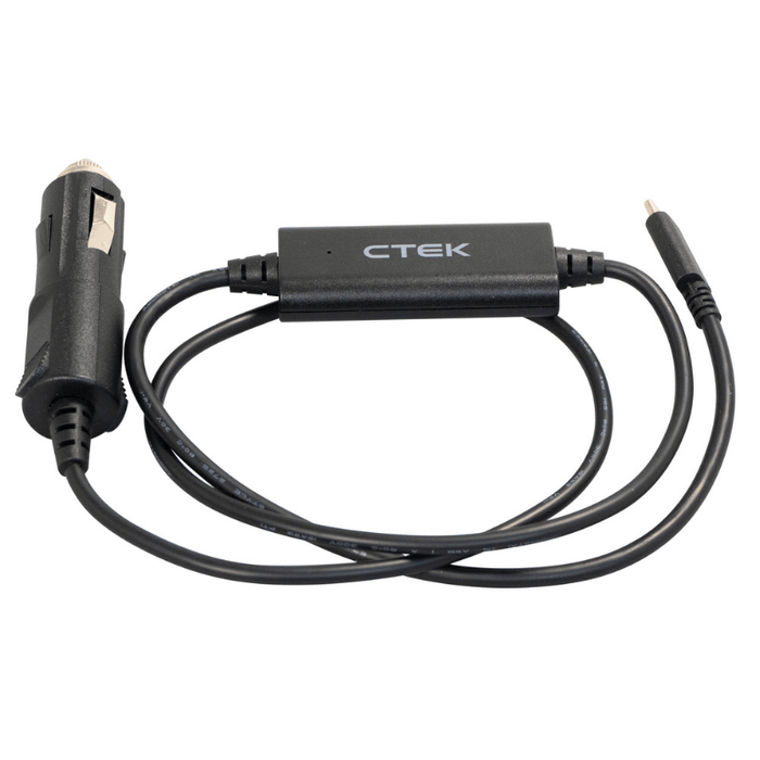 Ctek Usb-C Charging Cable, For Cs Free Portable Battery Charger Maintainer, 12V Plug 40-464
