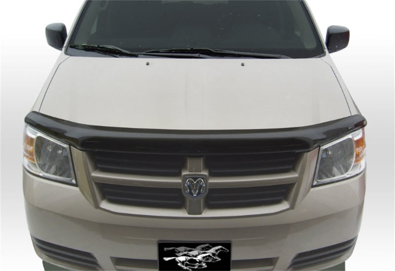 Stampede Vigilante Premium Smoke Bug Shield Hood Protector For Dodge Caravan 2258-2