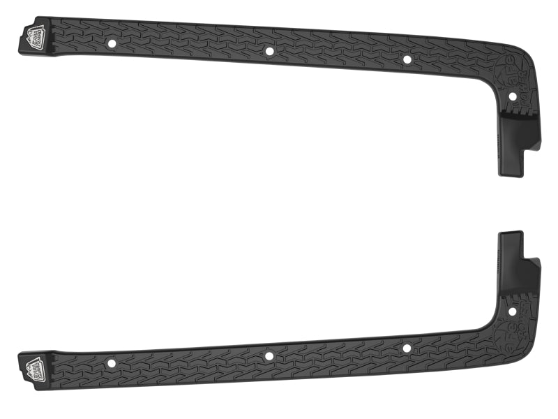 aFe 18-22 compatible with Jeep Wrangler JL (4-Door Models w/ 3-Piece Hard-Top Only) Terra Guard Tub Rail Covers 79-25001