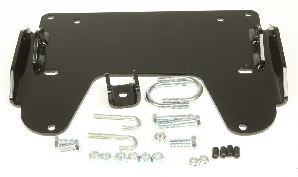 WARN 63290 ProVantage ATV Center Kit Snow Plow Mount , Black