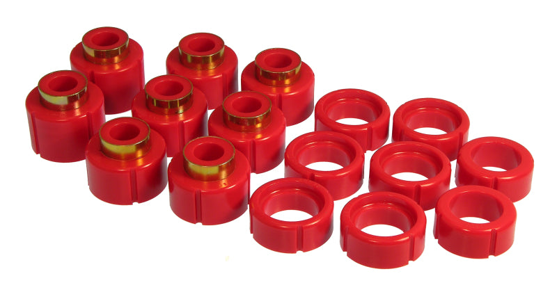 Prothane 88-98 GM Extra Cab 2/4wd Cab Mount - Red Fits select: 1988-1989 CHEVROLET GMT-400, 1992-1995 CHEVROLET GMT-400 C1500