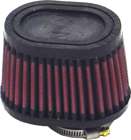 K&N Universal Clamp-On Air Intake Filter: High Performance, Premium, Replacement Air Filter: Flange Diameter: 1.75 In, Filter Height: 2.75 In, Flange Length: 0.625 In, Shape: Oval Straight, RU-2450