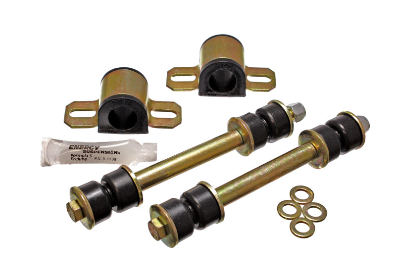 Energy Suspension 86-97 Compatible with Nissan 720 & Hardbody PickUp 2WD Black 23mm Front Sway Bar Frame Bushings 7.5108G