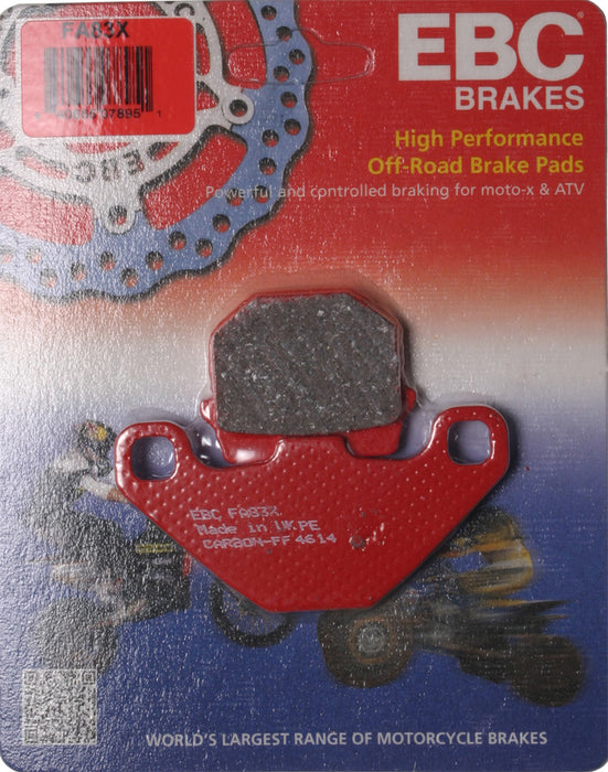 EBC Brakes X-Series Carbon Brake Pads Compatible for Kawasaki KD80 1990