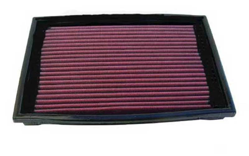 K&N Engine Air Filter: Increase Power & Towing, Washable, Replacement Air Filter: Compatible 1985-1990 Ford/Lincoln/Mercury (Country, Bronco, E150, E250, F150, F250, Motorhome, Town Car), 33-2012
