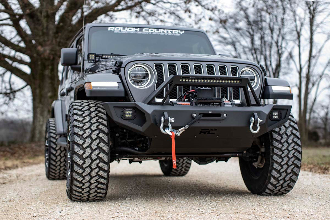 Rough Country Front Winch Bumper Jeep Gladiator Jt/Wrangler Jk & Jl 10585