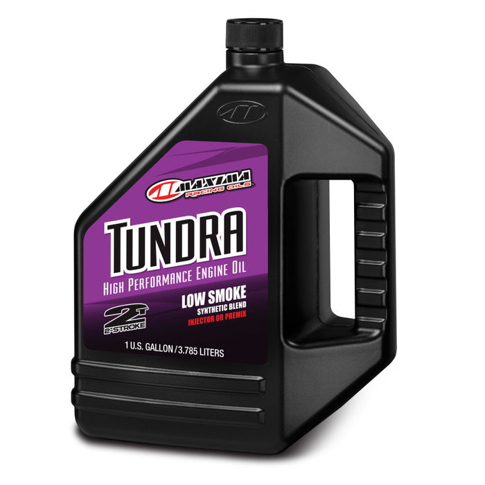 Maxima Racing Oils Tundra 2T Full Synthetic Two Stoke Snowmobile Oil 1 Gallon Bottle 30-339128