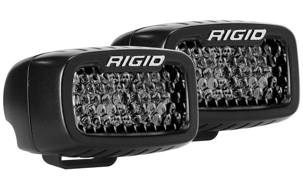RIGID SR-M Series PRO Midnight Edition Spot Diffused Pair 902513BLK