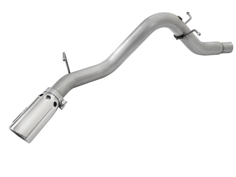 aFe LARGE BORE HD 3.5in DPF-Back Alum Exhaust w/Polished Tip 2016 GM Colorado/Canyon 2.8L (td) 49-04064-P