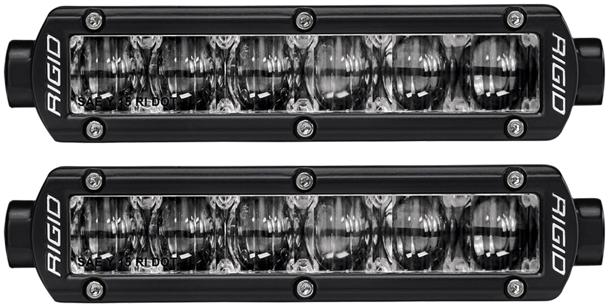 RIGID 6in SR-Series Fog White 906703