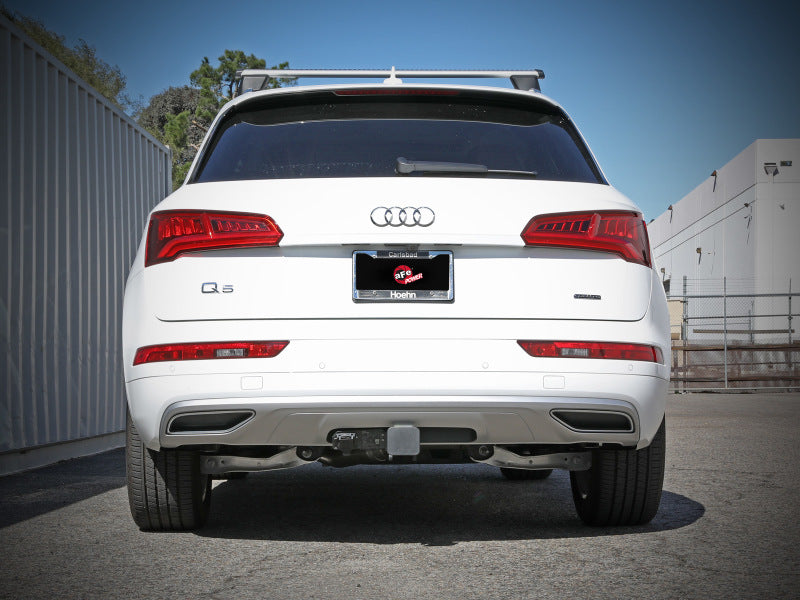 aFe MACH Force-Xp 17-21 Audi Q5 L4-2.0L (T) 3in to 2.5in Stainless Steel Cat-Back Exhaust System 49-36447