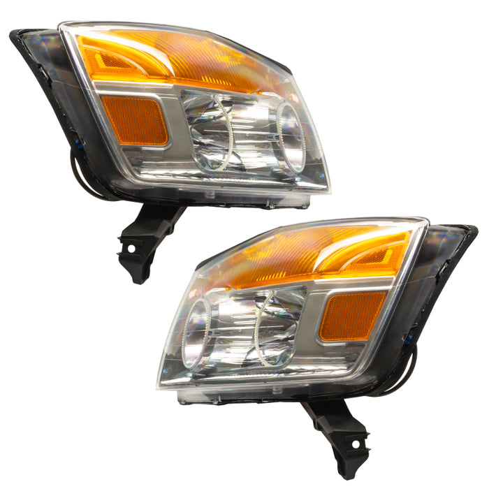 Oracle Lighting 08-15 Compatible with Nissan Armada Pre-Assembled LED Halo Headlights -Red SEE WARRANTY 8106-003