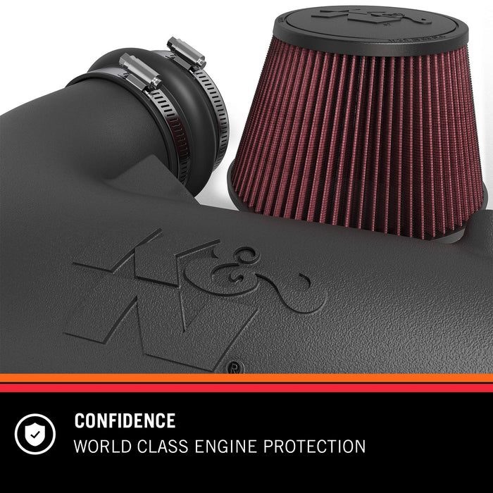 K&N Cold Air Intake Kit: High Performance, Guaranteed To Increase Horsepower: 50-State Legal: Fits 2003-2006 Mini (One D) 57-0510