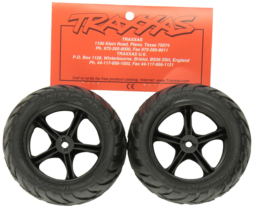 Traxxas 2478A Tires and Wheels Bandit Rear 2-Piece 28-Pack