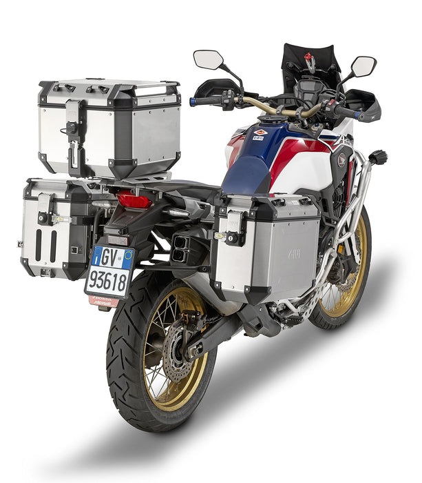 Givi Obkn42A Monokey Outback Top Case 42 Liter Silver OBKN42AA