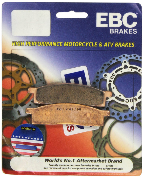 EBC Brakes FA119R Disc Brake Pad Set, COPPER, One-Size