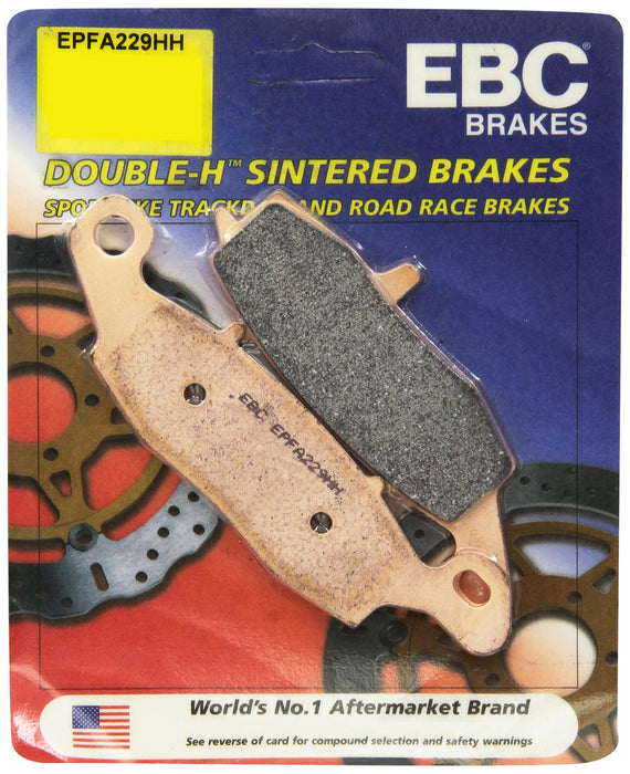 EBC Brakes EPFA229HH EPFA Double H Sintered Disc Brake Pad