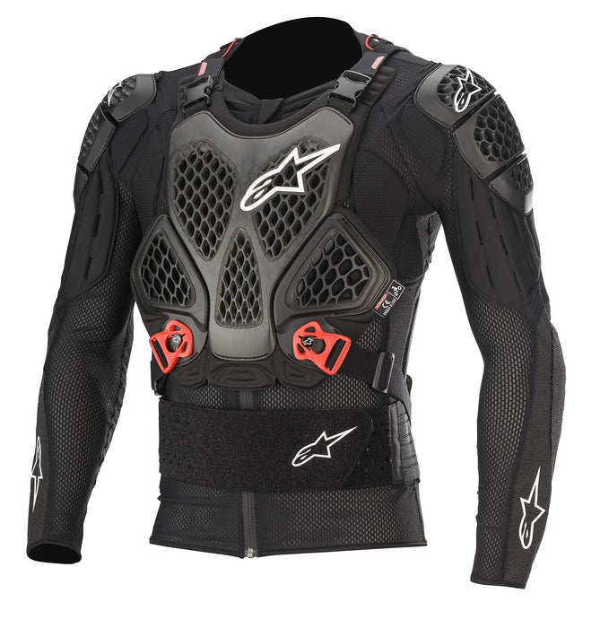 Alpinestars 6506520-13-S Unisex-Adult Bionic Tech V2 Protection Jacket Black/Red Sm (Multi, one_size)