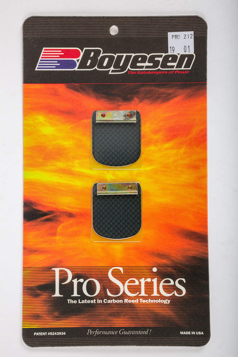 Boyesen Pro Series Carbon Fiber Dual Stage Reeds For 01-23 Kawasaki Kx85 PRO-212