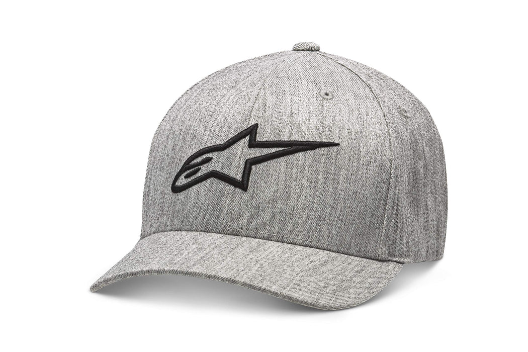 Alpinestars Standard Ageless Curve Hat Grey Heather/Black Sm/Md, Multi, one_Size