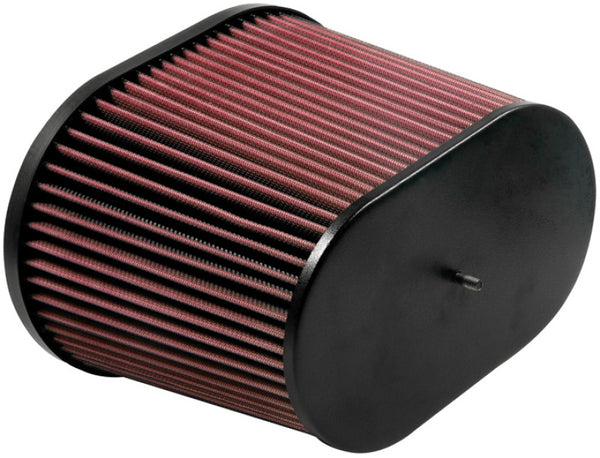 K&N Universal Air Filter Oval Straight 3.688in Flange ID x 10.25in Base O/S Length x 7.875in H RC-5178