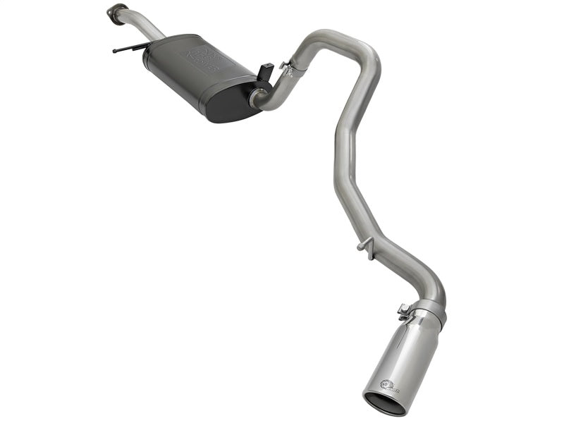 aFe MACHForce XP Exhaust Cat-Back SS-304 97-16 Compatible with Nissan Patrol (Y61) I6-4.8L w/ Polished Tips 49-36121-P