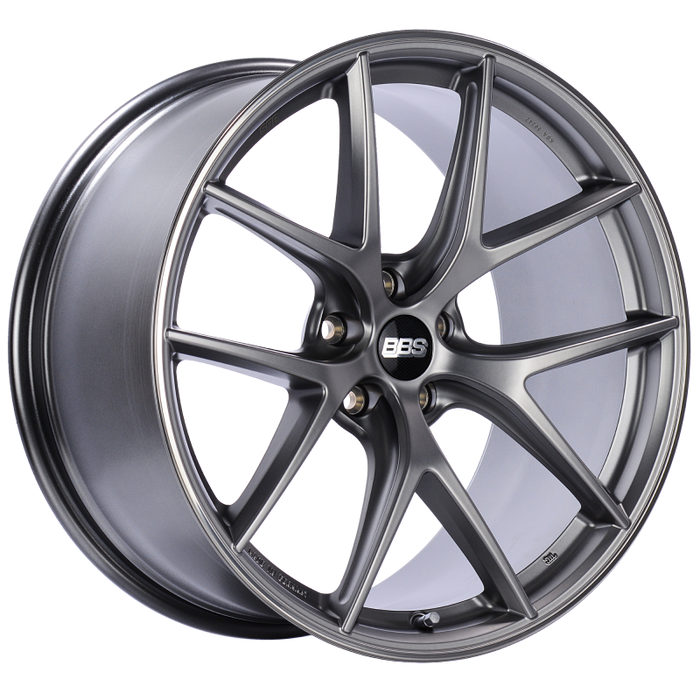 BBS CI-R 20x10.5 5x112 ET35 Platinum Silver Polished Rim Protector Wheel -82mm PFS/Clip Required CI0401PSPO