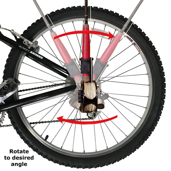 Fly Rod Holder for Bicycles and ATVs 1-1/4iameter - Model FR1