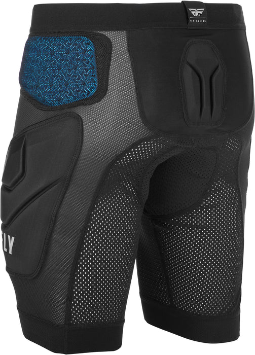 Fly Racing CE Barricade Impact Shorts (Medium) Black