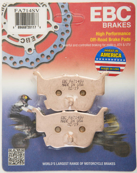 EBC FA714SV SV Series Severe Duty Disc Brake Pads