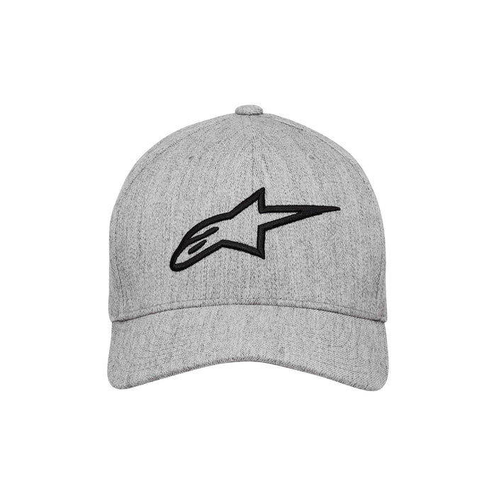 Alpinestars Standard Ageless Curve Hat Grey Heather/Black Sm/Md, Multi, one_Size