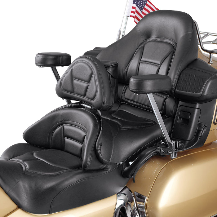 Show Chrome Accessories 52-637 Driver Backrest,Black