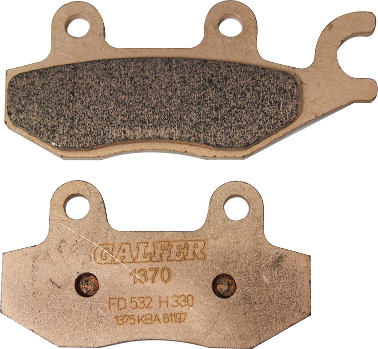 Galfer G1370 HH Brake Pads (Front Right G1370) Compatible With 99-18 SUZUKI SV650