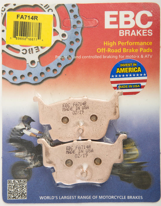 EBC FA714R R Series Sintered Disc Brake Pad