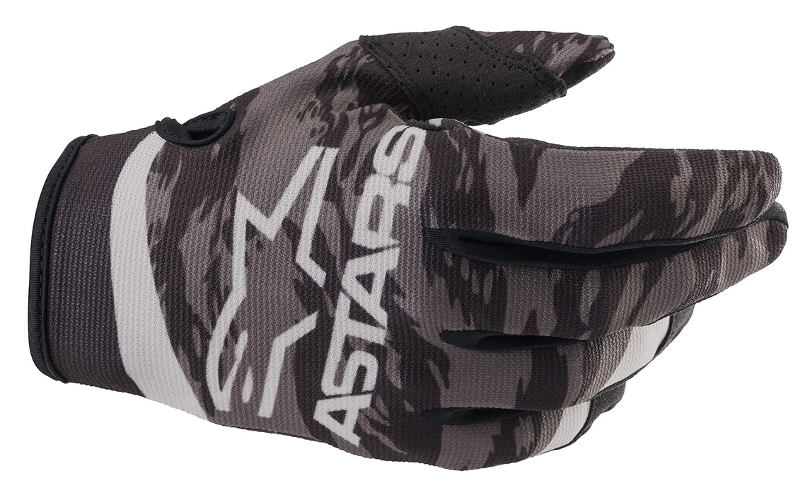 Alpinestars Youth Radar Gloves Black/Grey Sm (3541822-106-S)