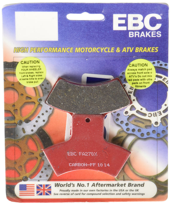 EBC Brakes FA270X Disc Brake Pad Set