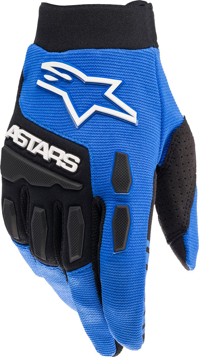 Alpinestars Full Bore Gloves Blue/Black 2X (3563622-713-XXL)