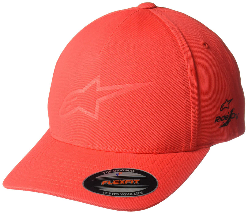 Alpinestars Standard Ageless Deboss Tech Hat Red Sm/Md, Multi, one_Size