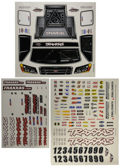 Traxxas 6813 Decal Sheet Slash 4x4