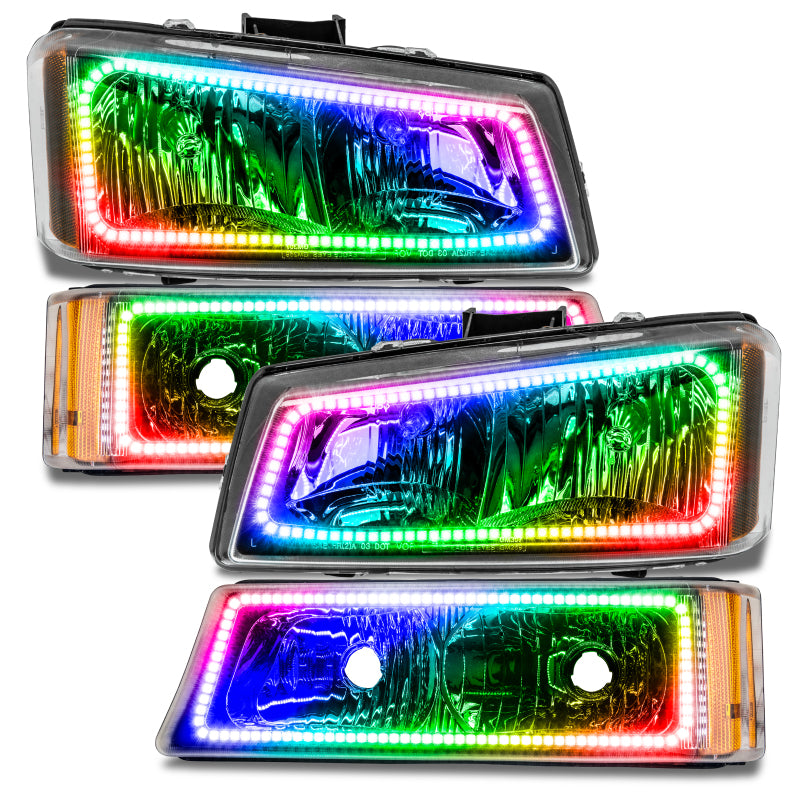 Oracle 03-06 Chevy Silverado Pre-Assembled Headlights w/ Parking Lights w/o Cntrl SEE WARRANTY 8205-334