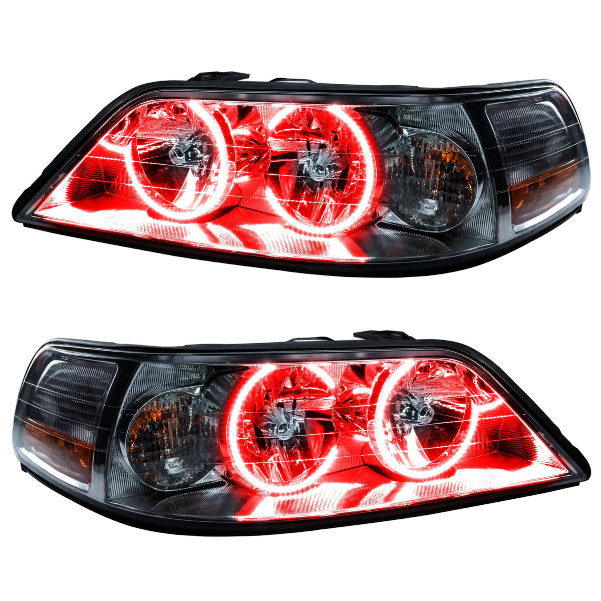 Oracle Lighting 2005-2011 Lincoln Towncar Pre-Assembled Led Halo Headlights Mpn: 7085-003
