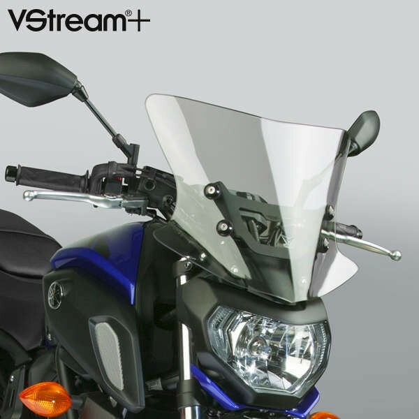 National Cycle - 18-20 Yamaha MT-07 V Stream/Wave Mid/Std. Windshield - Tinted (N20329)