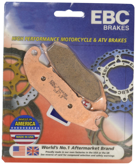 EBC Brakes FA465R R Series Sintered Disc Brake Pad, Black, 1x1x1