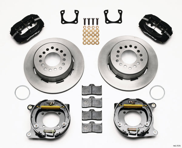 Wilwood Forged Dynalite P/S Park Brake Kit Chevy 12 Bolt-Spec 3.15in Brng 140-7578