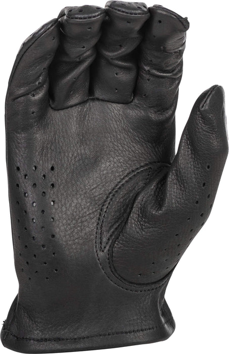 Highway 21 Men's Motorcycle Louie Perforated Gloves (Black, 3X-Large)