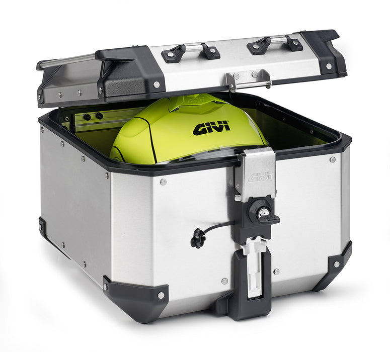 Givi Obkn42A Monokey Outback Top Case 42 Liter Silver OBKN42AA