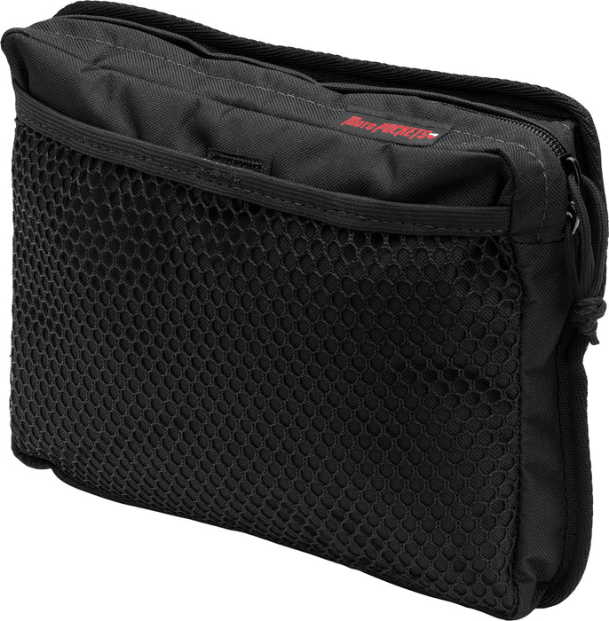 Moto Pockets Motorcycle Top Case Lid Bag, 11"x9" 3.2 Liters, Easily Removable, Made in the USA