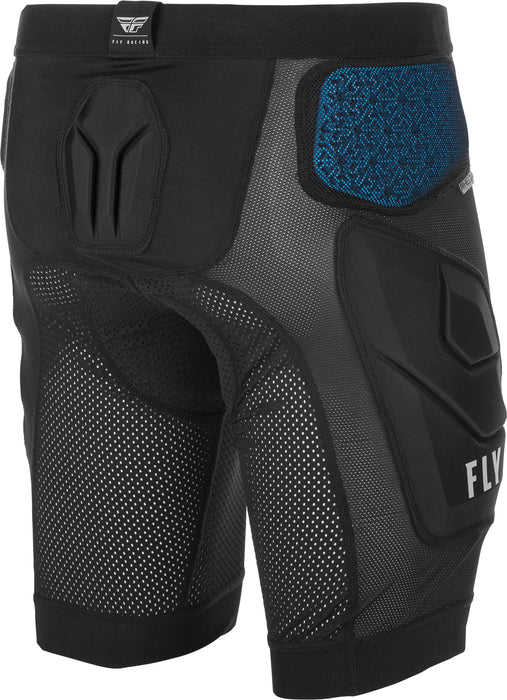 Fly Racing CE Barricade Impact Shorts (Small) Black