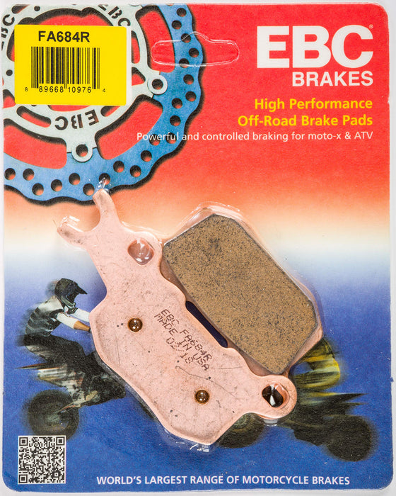 EBC FA684R R Series Sintered Disc Brake Pad